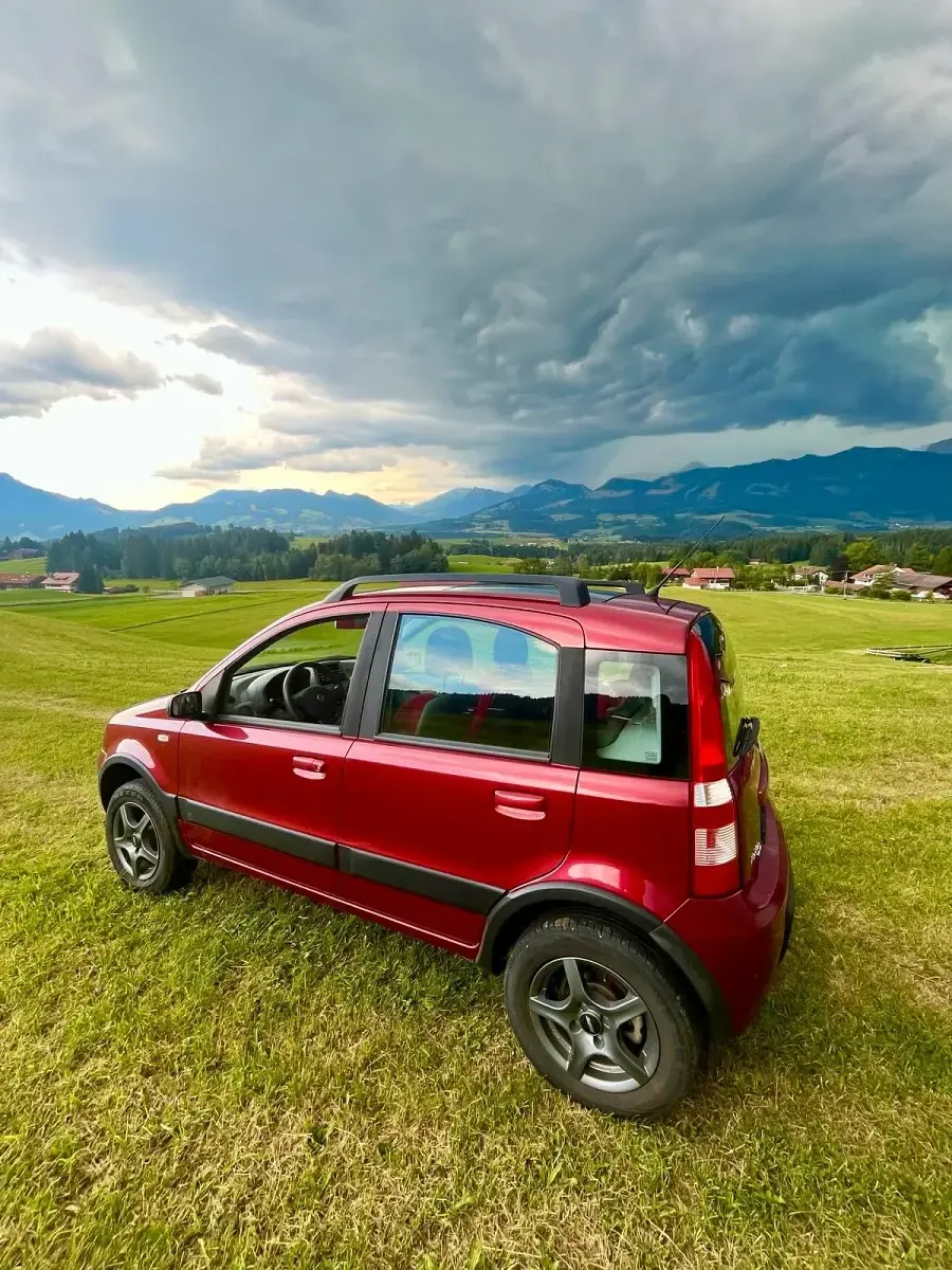 Gebraucht Fiat Panda 4x4 Climbing 60 PS (44 kW) 2005 Rot Kleinwagen