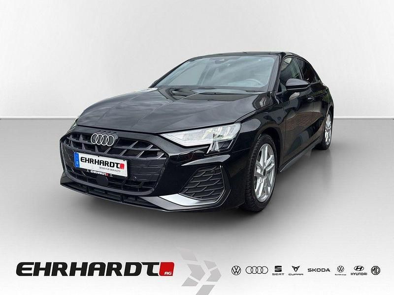 Schwarz Gebraucht 2025 Audi A3 Sportback S-Line Limousine | 35.990 € (Fairer Preis) - Bild 1/4