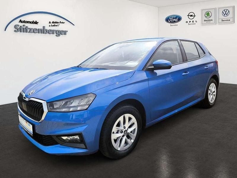 Race blau metallic Neu 2025 Skoda Fabia Selection Limousine | 18.990 € (Fairer Preis) - Bild 1/4