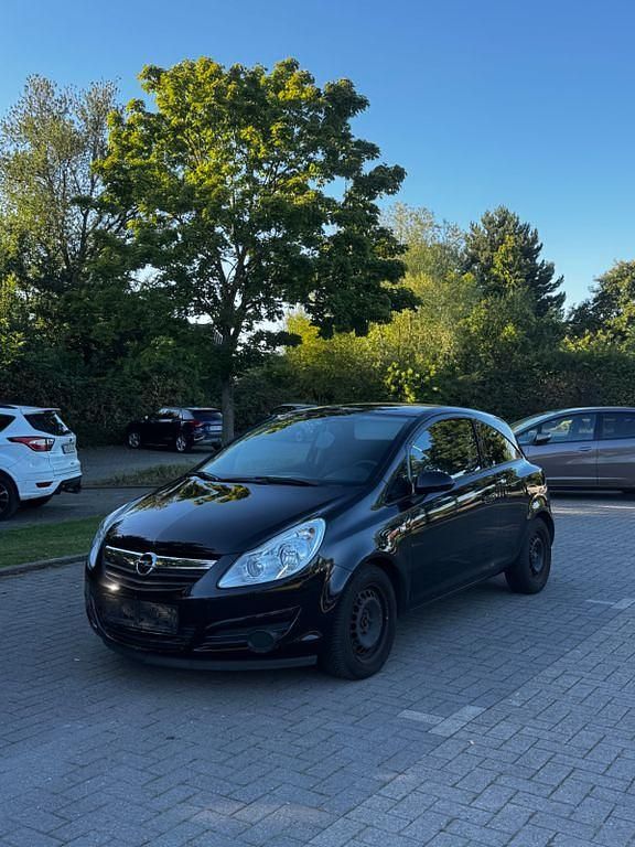 Schwarz Gebraucht 2008 Opel Corsa Limousine | 2.400 € (Fairer Preis) - Bild 1/4