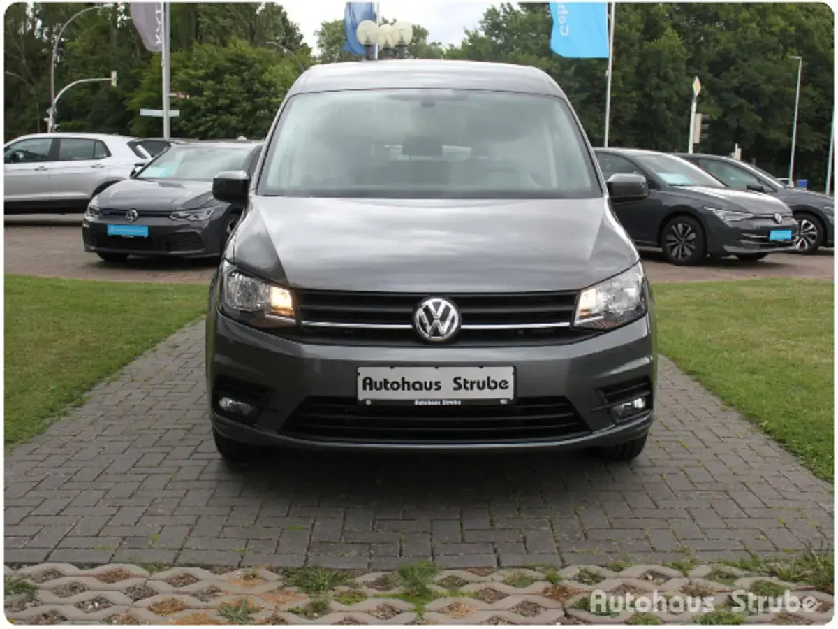 Gebraucht VW Caddy Trendline 102 PS (75 kW) 2019 Grau Van / Kleinbus