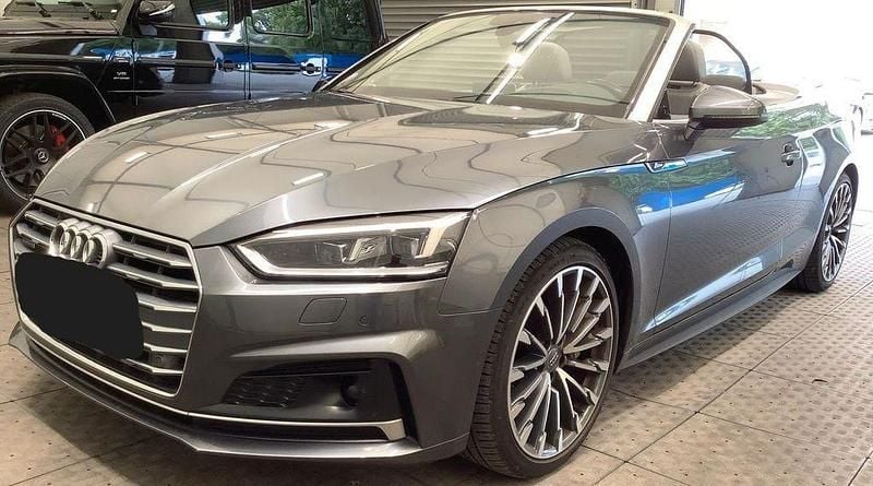 Grau Gebraucht 2017 Audi A5 Cabriolet S-Line Cabrio | 27.999 € (Guter Preis) - Bild 1/2