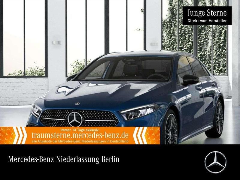Blau Gebraucht 2024 Mercedes A250 AMG Limousine | 37.790 € (Fairer Preis) - Bild 1/3