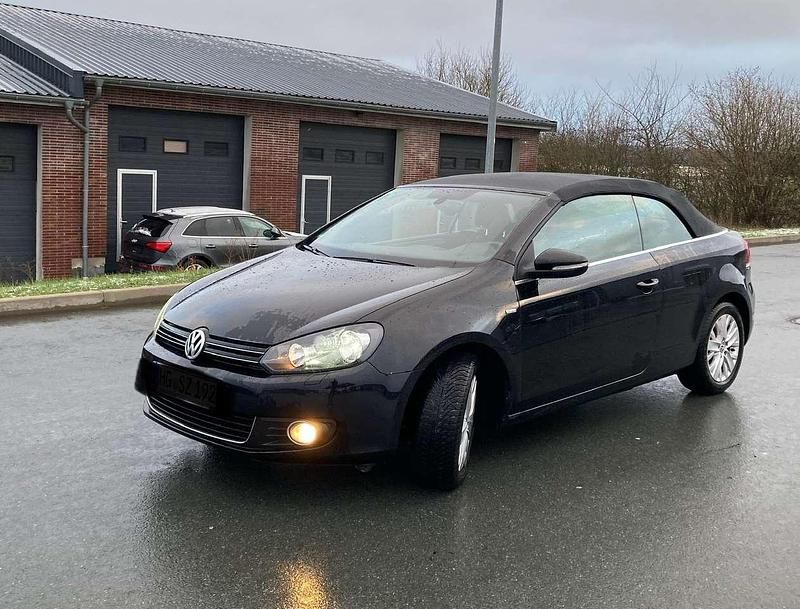 Schwarz Gebraucht 2013 VW Golf Cabriolet Life Cabrio | 9.500 € (Guter Preis) - Bild 1/4