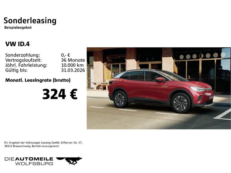 Kings red metallic Gebraucht 2025 VW ID.4 Pure SUV | 34.550 € (Etwas zu teuer) - Bild 1/3