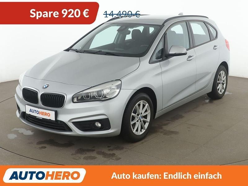 Gebraucht BMW 218 Active Tourer Basis 150 PS (110 kW) 2016 Silber Van / Kleinbus