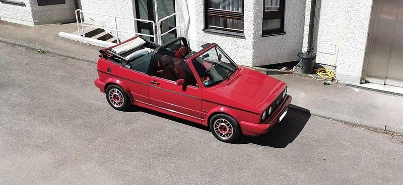 Gebraucht VW Golf Cabriolet 98 PS (72 kW) 1990 Rot Cabrio