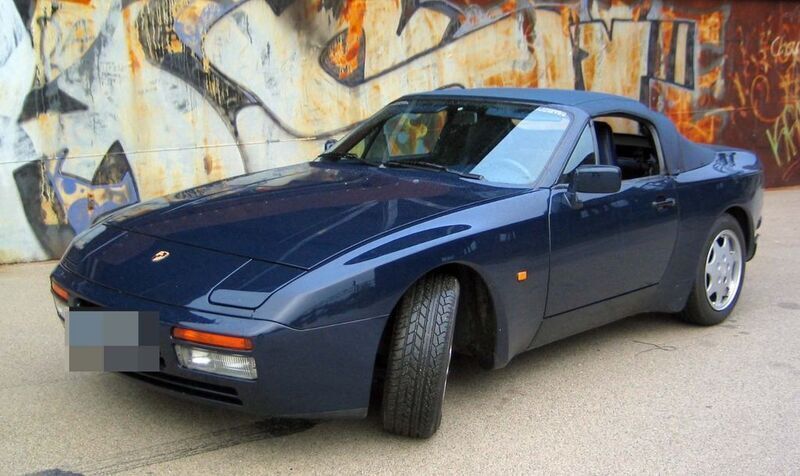 Blau Gebraucht 1991 Porsche 944 S2 Cabrio | 28.500 € - Bild 1/4