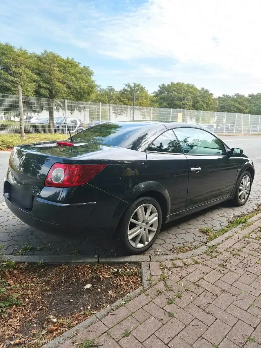 Gebraucht Renault Mégane Cabriolet 101 PS (74 kW) 2005 Schwarz Cabrio