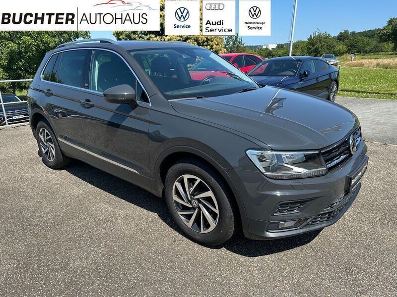 Grau Gebraucht 2018 VW Tiguan Sound SUV | 17.790 € (Fairer Preis) - Bild 1/4