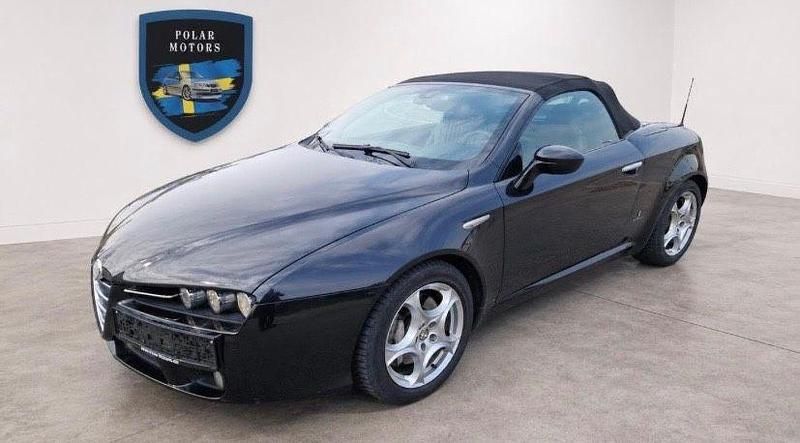 Gebraucht Alfa Romeo Spider Exclusive 200 PS (147 kW) 2007 Nero carbone/1000 miglia Cabrio