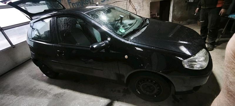 Gebraucht Fiat Punto 2007 Schwarz Kleinwagen