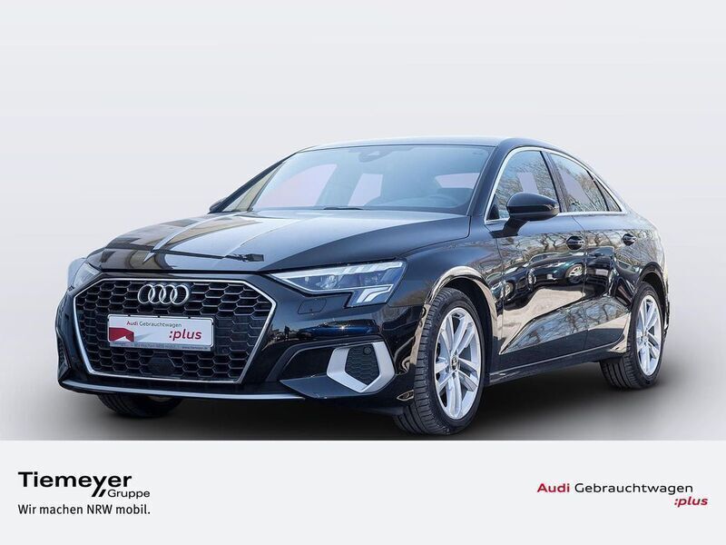 Schwarz Gebraucht 2022 Audi A3 Advanced Limousine | 23.940 € (Fairer Preis) - Bild 1/4