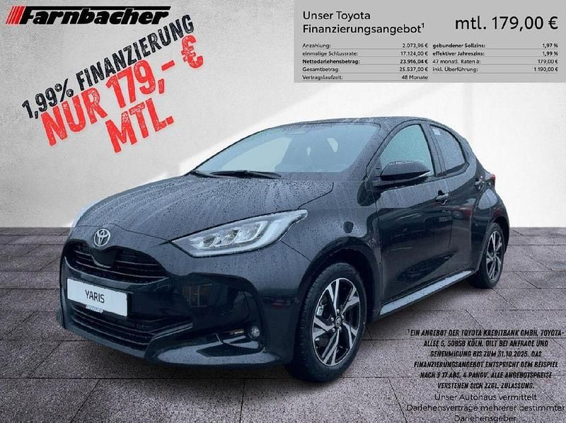 Schwarz Gebraucht 2025 Toyota Yaris Hybrid Comfort Limousine | 25.990 € (Fairer Preis) - Bild 1/4