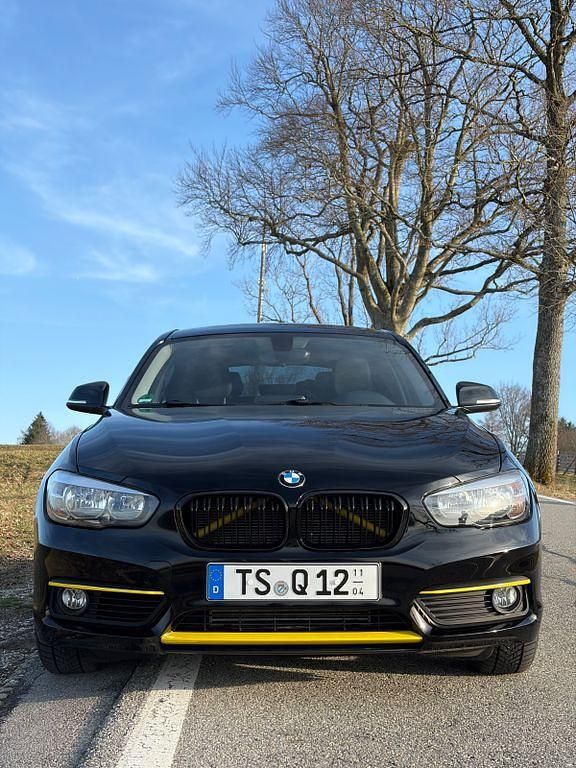 Gebraucht BMW 116 109 PS (80 kW) 2018 Schwarz Kleinwagen