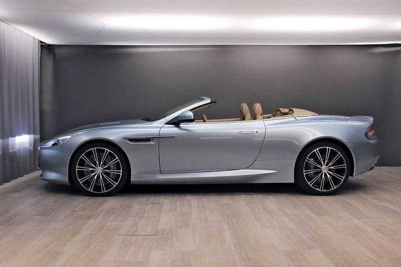 Gebraucht Aston Martin DB9 517 PS (380 kW) 2014 Blau Cabrio