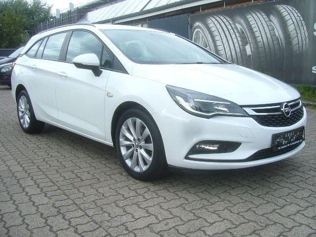 Gebraucht Opel Astra Edition 125 PS (91 kW) 2016 Weiß Kombi