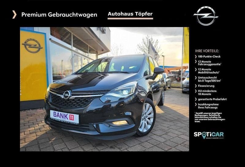 Gebraucht Opel Zafira 140 PS (102 kW) 2017 Schwarz Van / Kleinbus
