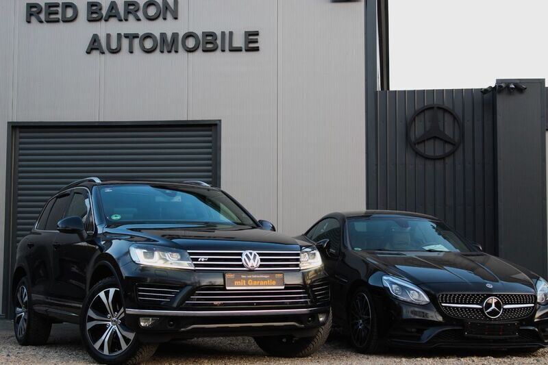 Schwarz Gebraucht 2015 VW Touareg R-line SUV | 17.999 € (Fairer Preis) - Bild 1/4