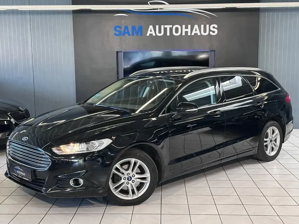 Brugt Ford Mondeo Titanium 150 HK (110 kW) 2017 Sort Sedan
