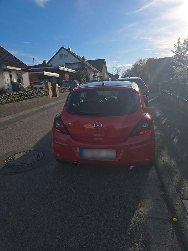 Gebraucht Opel Corsa Eco 87 PS (63 kW) 2010 Rot Kleinwagen