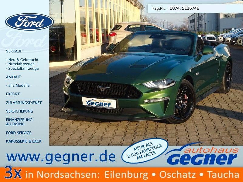 Grün Gebraucht 2022 Ford Mustang GT Convertible Cabrio | 42.840 € (Fairer Preis) - Bild 1/4