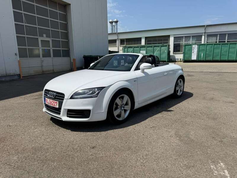 Ibisweiß Gebraucht 2008 Audi TT Roadster S-Line Cabrio | 7.999 € (Guter Preis) - Bild 1/4