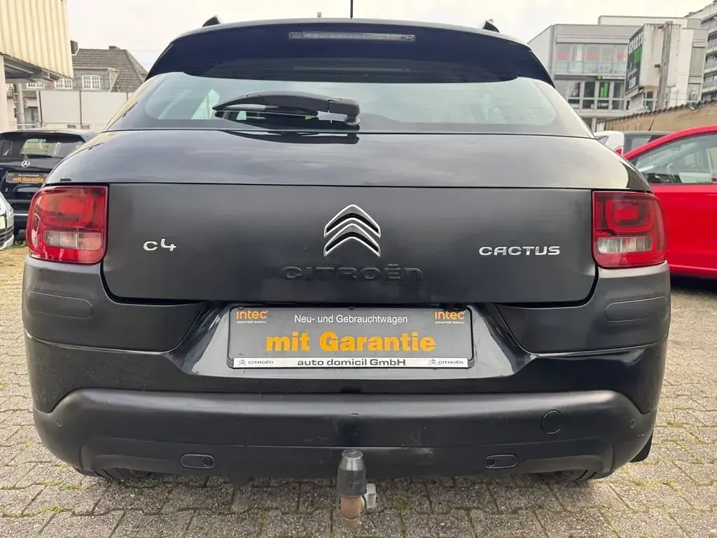 Gebraucht Citroën C4 Cactus Feel 92 PS (67 kW) 2015 Schwarz Kleinwagen