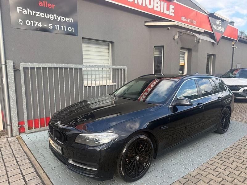 Schwarz Gebraucht 2016 BMW 525 Limousine | 12.980 € (Superpreis) - Bild 1/4