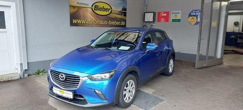 Blau Gebraucht 2016 Mazda CX-3 Prime-Line SUV | 13.950 € (Fairer Preis) - Bild 1/4