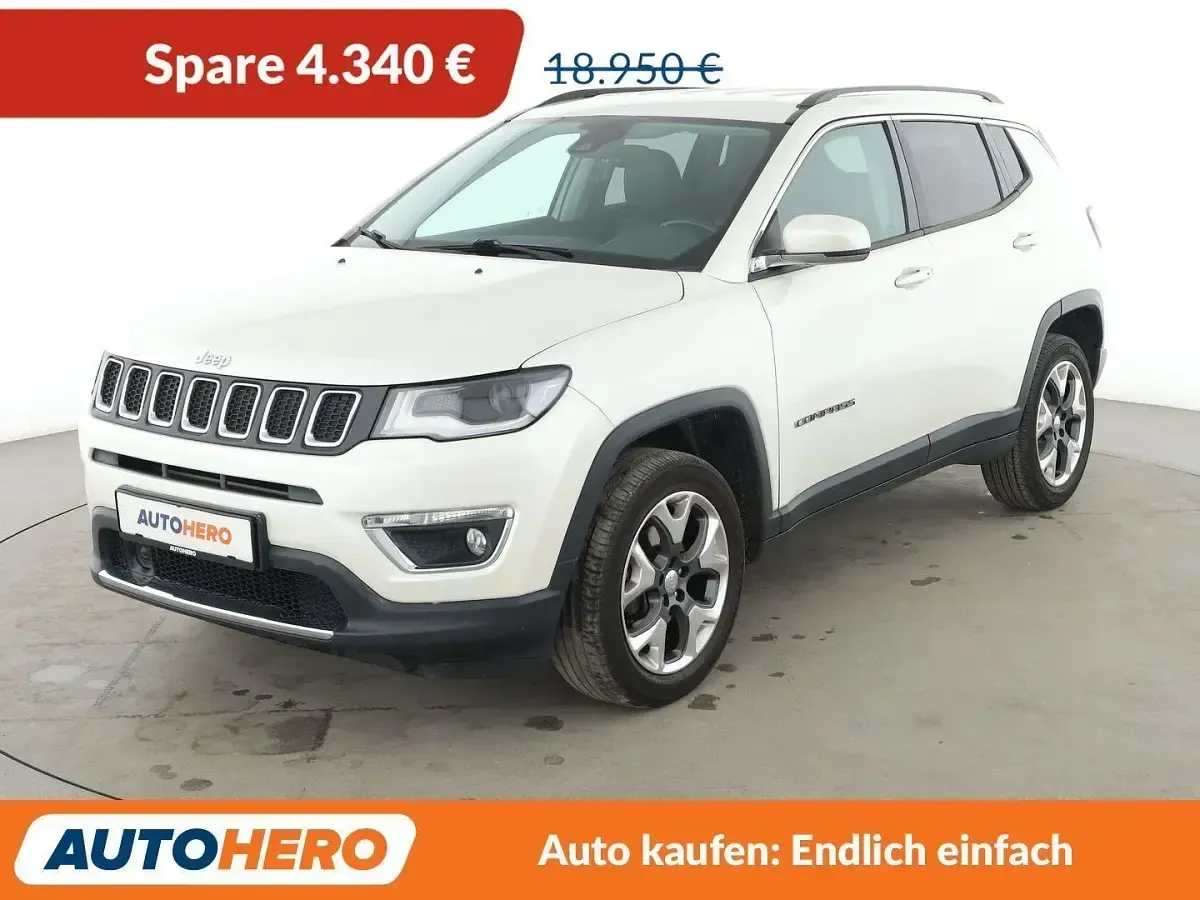 Gebraucht Jeep Compass Limited 170 PS (125 kW) 2018 SUV