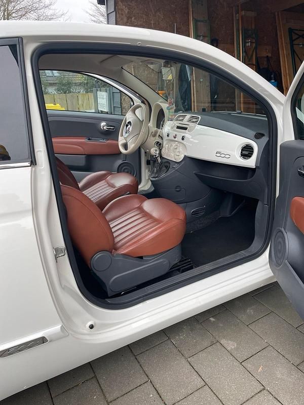 Gebraucht Fiat 500 69 PS (50 kW) 2014 Weiß Kleinwagen