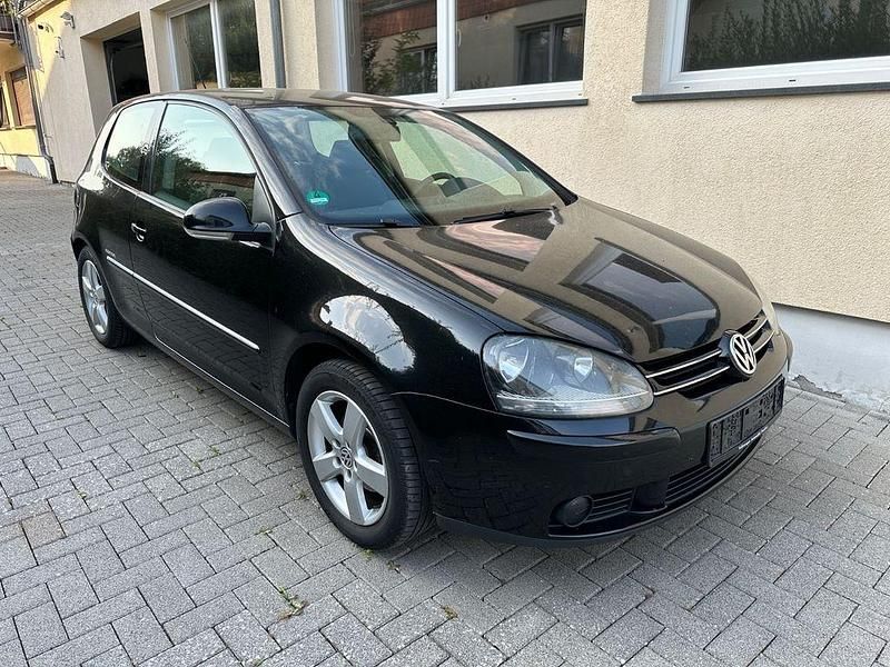Schwarz Gebraucht 2008 VW Golf V Edition Limousine | 1.490 € (Superpreis) - Bild 1/4