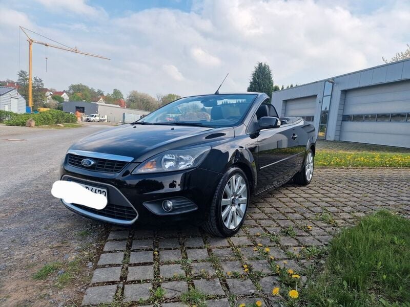 Schwarz Gebraucht 2008 Ford Focus Cabriolet Titanium Cabrio | 3.500 € (Fairer Preis) - Bild 1/4