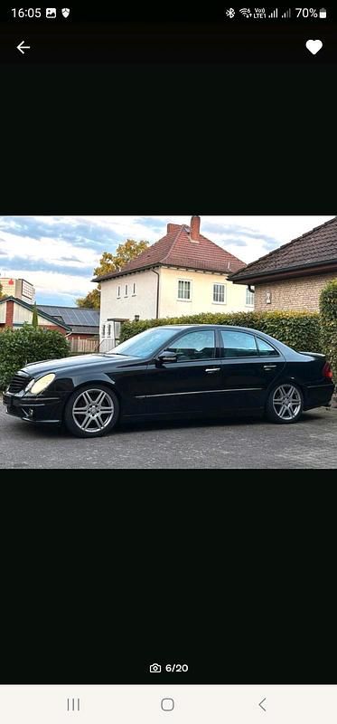 Gebraucht Mercedes E350 AMG 272 PS (200 kW) 2007 Schwarz Limousine