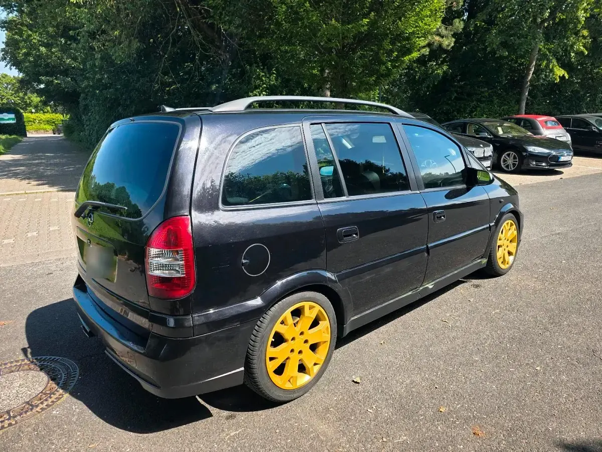 Gebraucht Opel Zafira OPC 191 PS (140 kW) 2002 Schwarz Van / Kleinbus