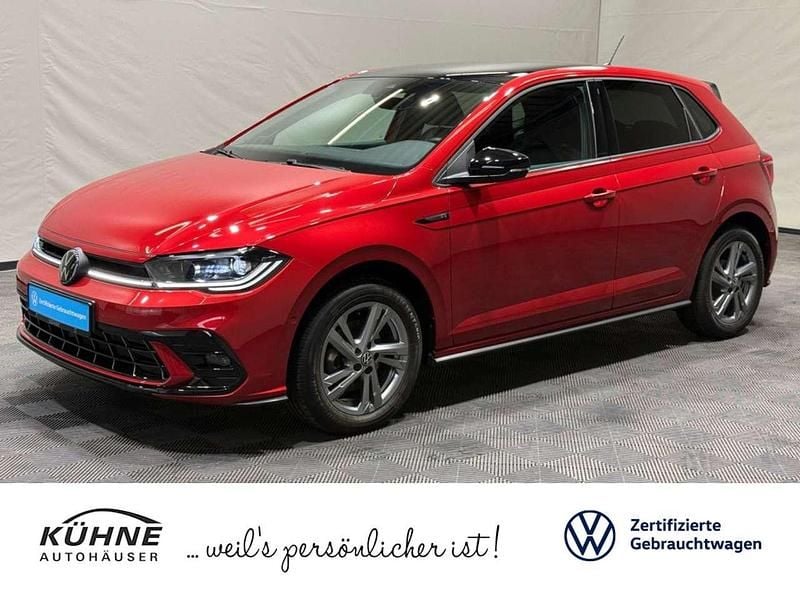 Rot, Gebraucht 2025 VW Polo R-line Kleinwagen | 28.560 € (Teuer) - Bild 1/3