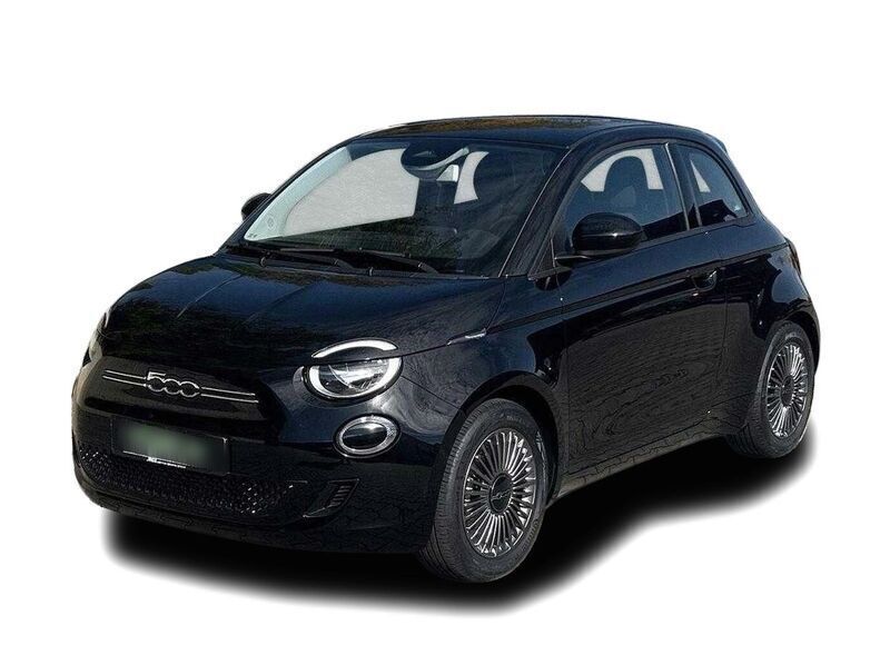 Schwarz Gebraucht 2022 Fiat 500e Icon Kleinwagen | 23.049 € (Teuer) - Bild 1/4