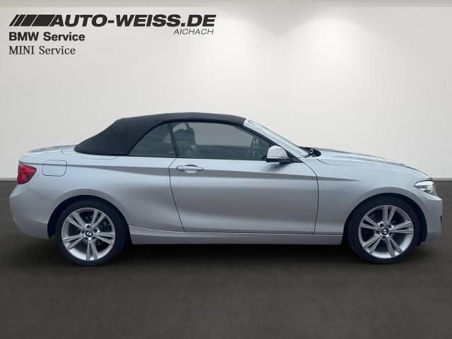 Gebraucht BMW 220 Sport Line 184 PS (135 kW) 2018 Silber Cabrio