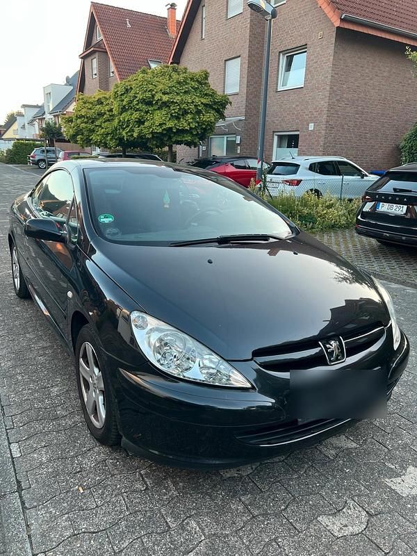 Schwarz Gebraucht 2005 Peugeot 307 CC Cabrio | 1.500 € (Guter Preis) - Bild 1/4