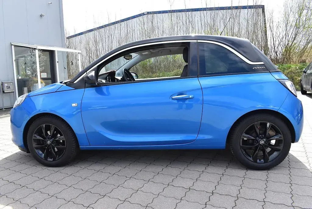 Gebraucht Opel Adam Open Air 87 PS (63 kW) 2017 Blau Kleinwagen