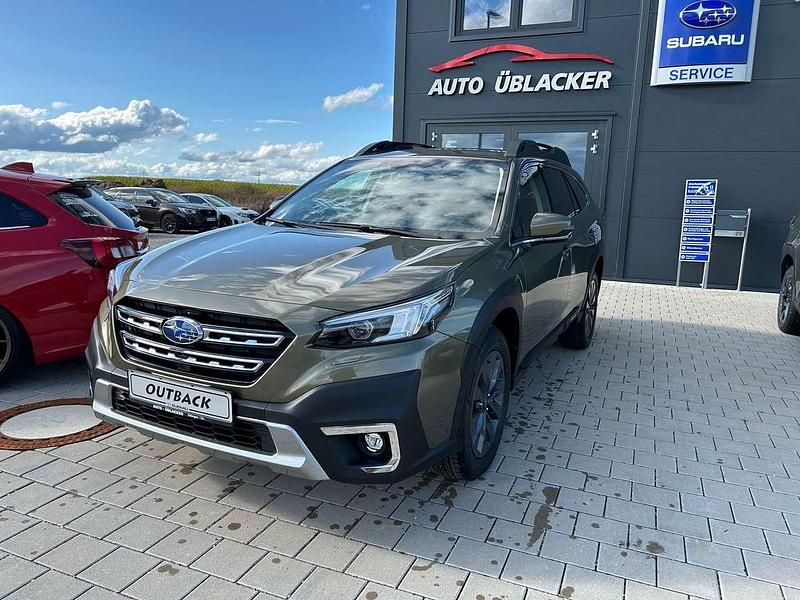 Neu Subaru Outback Active 169 PS (124 kW) 2025 Autumn green met. SUV