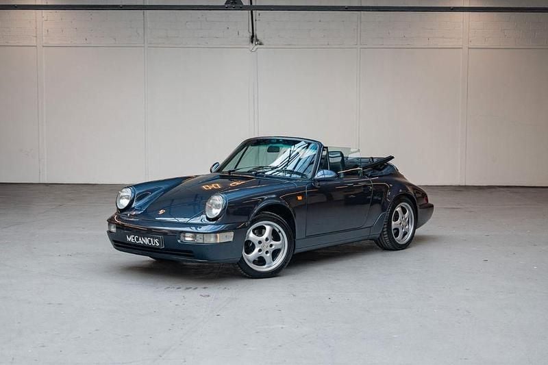 Blau Gebraucht 1990 Porsche 964 Cabrio | 74.900 € - Bild 1/4