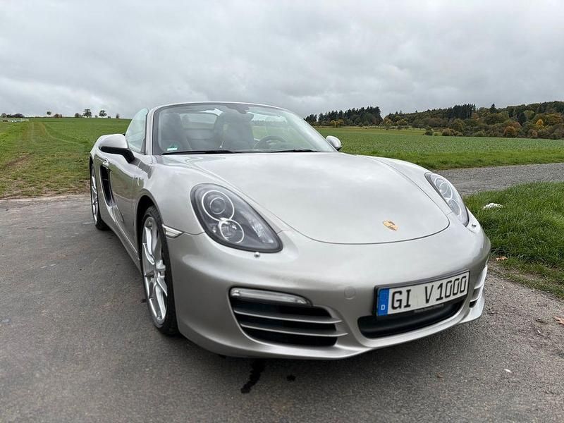 Silber Gebraucht 2013 Porsche Boxster Cabrio | 44.900 € (Fairer Preis) - Bild 1/4
