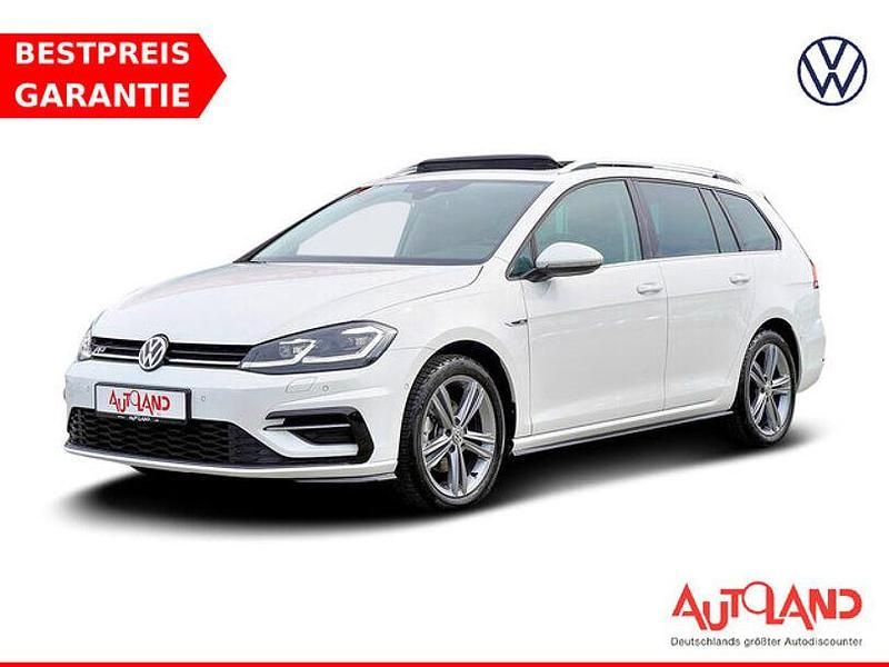 Weiß Gebraucht 2018 VW Golf VII R-line Kombi | 21.990 € (Teuer) - Bild 1/4