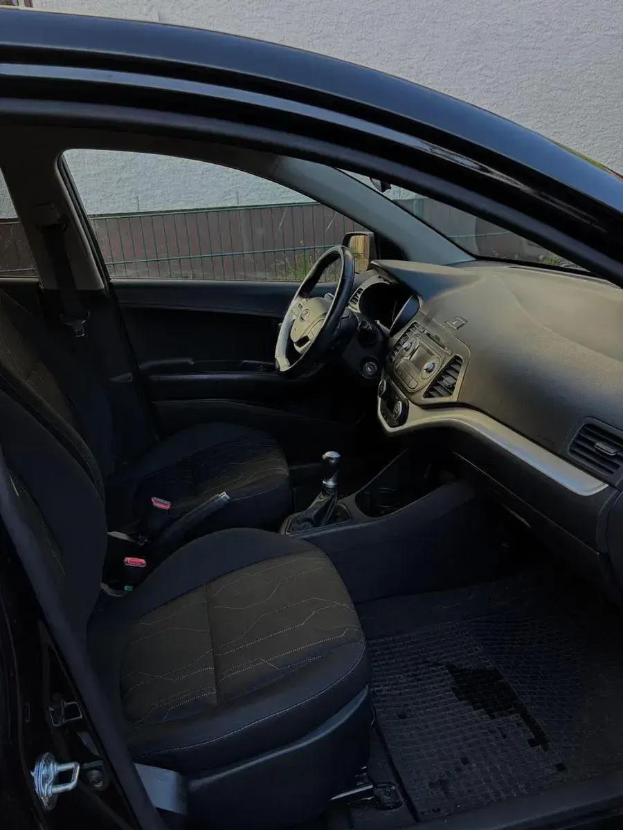 Gebraucht Kia Picanto Intro Edition 86 PS (63 kW) 2015 Schwarz Kleinwagen