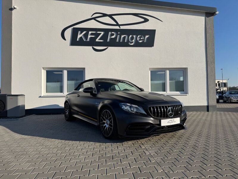 Grau Gebraucht 2023 Mercedes C63S AMG AMG Cabrio | 115.000 € - Bild 1/4