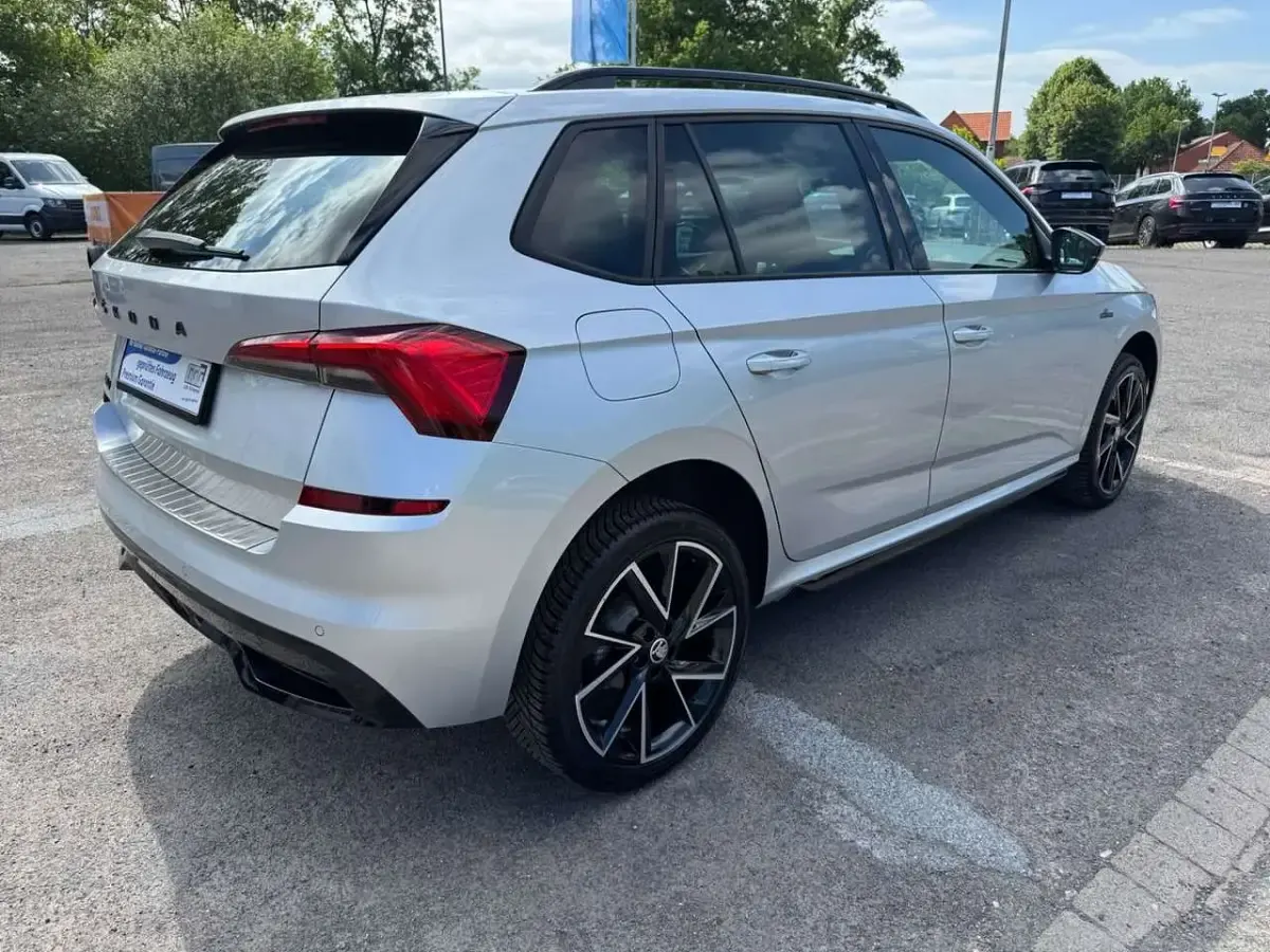 Gebraucht Skoda Kamiq Monte Carlo 150 PS (110 kW) 2023 Silber SUV