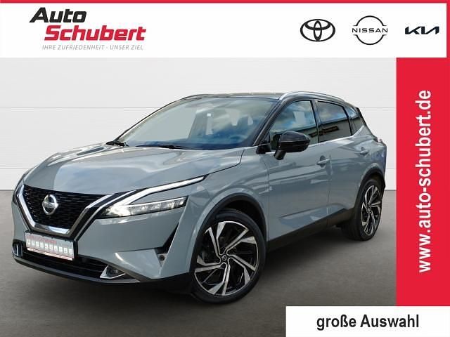 Grau Gebraucht 2022 Nissan Qashqai Tekna+ SUV | 25.980 € (Fairer Preis) - Bild 1/4