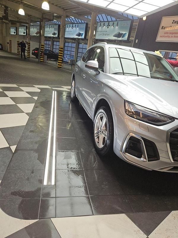 Gebraucht Audi Q5 S-Line 204 PS (150 kW) 2021 Silber SUV